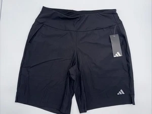 $60 Adidas Women's Bermuda Ultimate Stretch Shorts- Black - Medium - New Tags - Picture 1 of 6