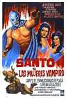 Santo Vs Vampire Women Poster 02 A4 10x8 Photo Print