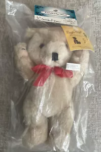 Vintage kleiner grausiger Teddybär 6 Zoll Etikett - Bild 1 von 5