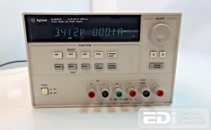 HP E3631A 0-6V/5A, 0-25V/1A, & -0-25V/1A Triple Output DC Power Supply - Picture 1 of 15