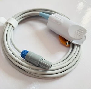 6 Pin SpO2 Sensor Sondenkabel Dual Slots für Mindray PM9000 PM8000 PM7000 PM6201 - Bild 1 von 5