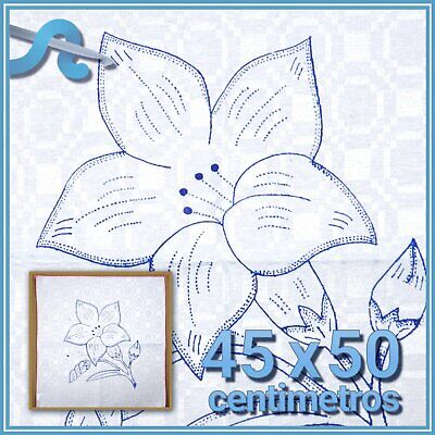 Flores - Alemanisco 45x50cm Para Bordar | Esquemas Para Bordar | Gráficos En Ser • 2.41€