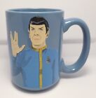 Star Trek Mr. Spock Live Long and Prosper 15 oz ZAK ! Tasse à café en céramique - bleu NEUF