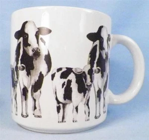 Lucille & Baby Coffee Mug Cow Calf Studio Q 1991 Style # LAB-MG - Picture 1 of 5