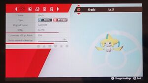 2010 Special Gamestop Jirachi Event for Sword & Shield UNTOUCHED