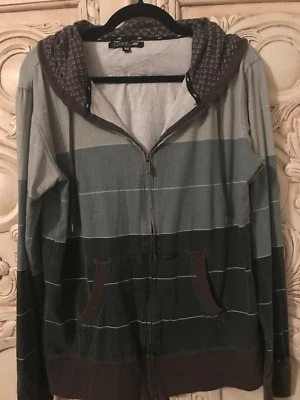 Ezekiel Hooded Jacket Full Zip Lightweight Jacket Medium Soft Comfortable Cotton - Image 1 of 4