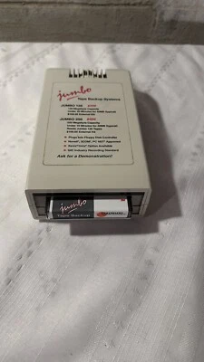 Jumbo Tape Backup Systems RARE STORE ADVERTISEMENT Apple II Retro Computing - Image 1 of 3