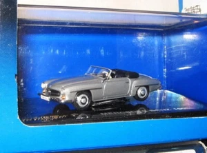 Ricko 38393 Mercedes-Benz 190SL Sports Car - Silver Top Down 1/87 (plastic) MIB - Picture 1 of 1