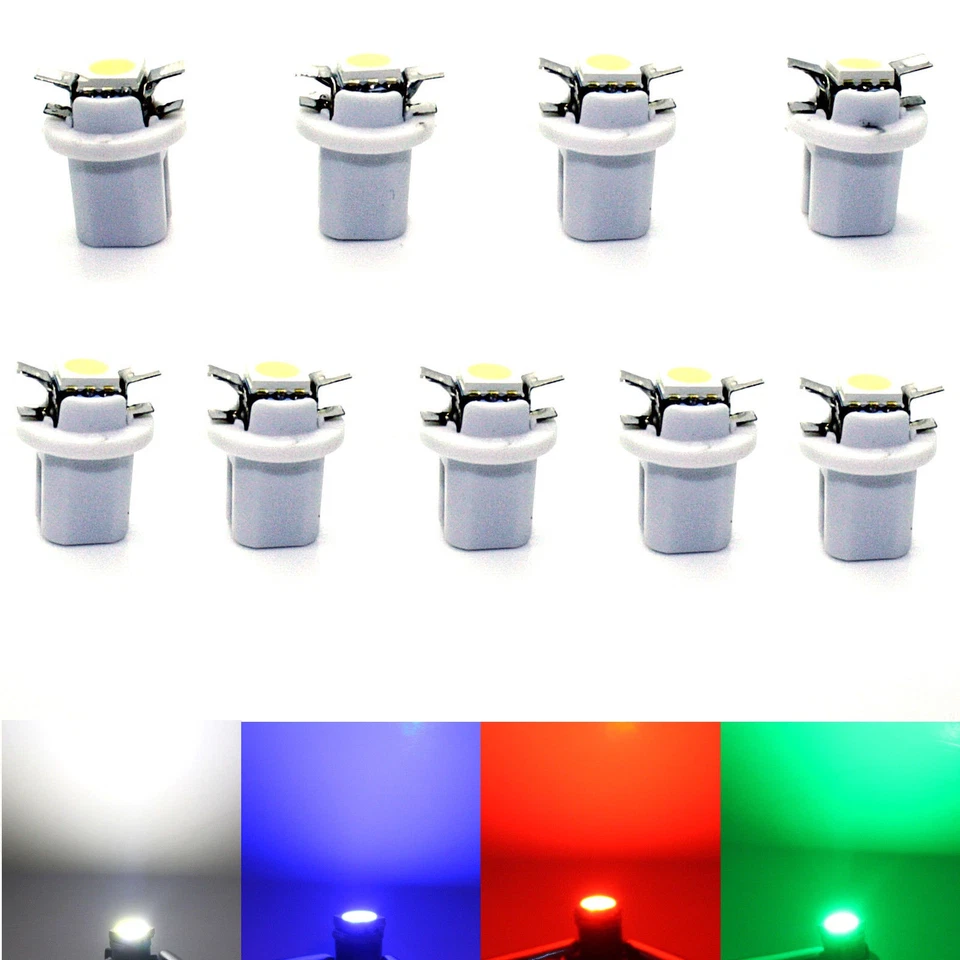 9x LED Fits for Mercedes CLK E C208 W208 S210 W210 Tachobeleuchtung Cockpit - Image 1 of 1