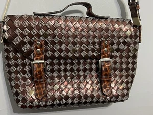 Nahui Ollin Candy Wrapper "Messenger Bag" Handtasche groß Schulter Crossbody Y2K - Bild 1 von 15