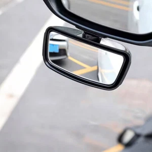 1x 360-Degree Self-Adhesive Car Accessories Blind Spot Wide Angle Convex Mirror - Picture 1 of 12