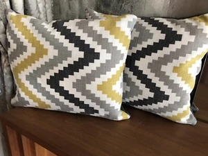 Pkt Romo Scala Quitte Designer Retro Leinen Kissen  - Bild 1 von 5