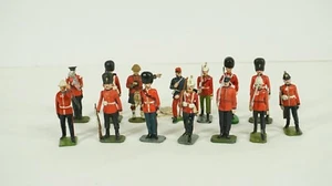 Metal Soldiers Infantry Guards Black Watch Officer 14x Lambeth England B46 - Picture 1 of 11