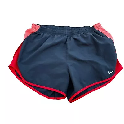 Nike Dri Fit 10K Running Shorts Lined Black 624272-063 Women’s Size Medium • 14.99€