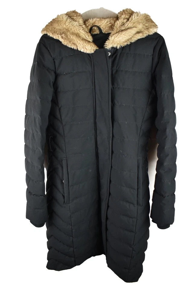 A&F womans Longline Down Padded Puffer Jacket Size XS/S Water Wind Proof - Image 1 of 4