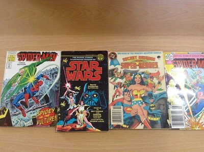 Versão ilustrada do livro de bolso Star Wars/Homem-Aranha Marvel Comics - Imagem 1 de 4