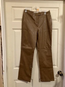 Pantaloni da donna taglia 8 finta pelle Cote pantaloni da donna pantaloni foderati - Foto 1 di 4