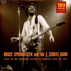 Bruce Springsteen & E Street Band Live At My Father's Place 180g Blue Vinyl LP - Picture 1 of 3