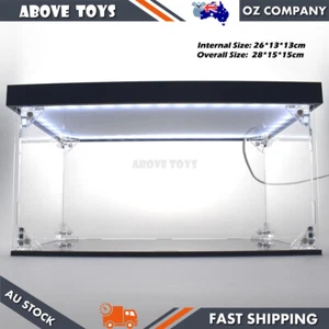 26*13*13cm Acrylic Display Case With Led Light For LEGO 42102 Mini CLAAS XERION - Picture 1 of 4