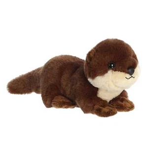 Aurora - Mini Flopsie - 8" cachorro nutria de río adorable animal de peluche - Imagen 1 de 4