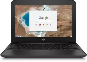 Refurbished HP G5 11" Chromebook 11 Celeron N3060 1.6GHz 2GB 16GB SSD Chrome OS - Picture 1 of 4