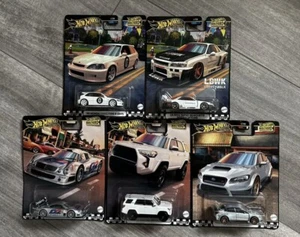 Juego de 5 autos Hot Wheels Boulevard 2024 All Stars SIN NUMERAR Civic Skyline WRX - Imagen 1 de 1