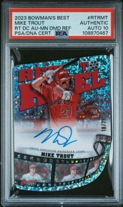 2023 Bowman Mike Trout /25 Auto PSA 10 - Picture 1 of 2