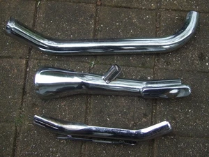 Kawasaki VN1500 Vulcan Exhaust Shield Set - Picture 1 of 4