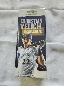 Milwaukee Brewers Christian Yelich 2018 MVP Bobblehead issued 2019 New in Box - Picture 1 of 6