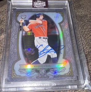 🔥 4/5 Kyle Tucker Auto R/C🔥 Top’s 2025 Archives Signature Series - Picture 1 of 2