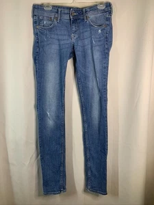 Herren H&M Skinny niedrige Taille Größe 28 - blau Denim Jeans tatsächlich 30"x 31" - Bild 1 von 4