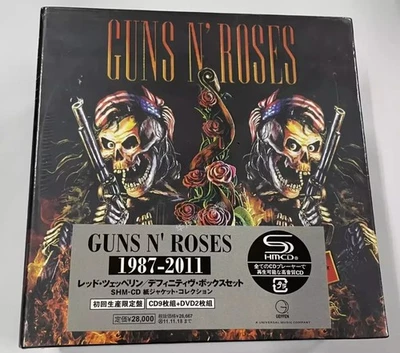 CD Box Set GUNS N' ROSES - 1987-2011 9 CDs/2 DVDs NEUF import jap NEW SEALED - Image 1 of 4