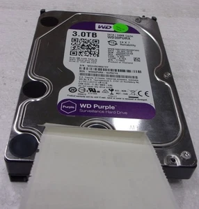 Western Digital WD30PURX WD30PURX-64P6ZY0 Surveillance Hard Drive 3TB 3.5" SATA - Picture 1 of 5