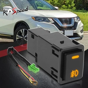 Dash Mounted Fog Light Switch w/Harness for 13-21 Sentra Pathfinder Rogue Altima - Bild 1 von 8