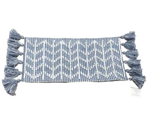 NEW Serena & Lily West Beach Pillow Cover (14”x30”)-Heathered Coastal Blue - Picture 1 of 3