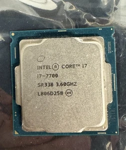 Intel Core I7 7700 Prozessor (3,60 GHz, 4 Kerne, FCLGA1151) - SR338 Intel - Bild 1 von 1