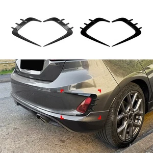 Rear Bumper Side Air Vent Trims Wing Decor For Ford Fiesta MK8 MK8.5 2018-2024 - Picture 1 of 14