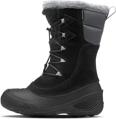 Botas para niñas The North Face Shellista Lace IV, negras/grises, NUEVAS SIN CAJA Foto 1 de 4