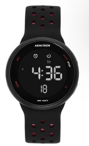 Armitron Sport Unisex Digital Chronograph Silikon Armband Uhr - Bild 1 von 12