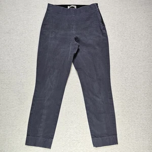 Everlane Pants Women's 0 Gray High Rise Taper Chino Stretch Elastic Waist - Picture 1 of 12