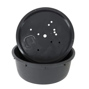 Großes Springbrunnenbecken Set 150L Becken mit GFK Deckel 90cm Quellstein DIY 1 - Bild 1 von 14