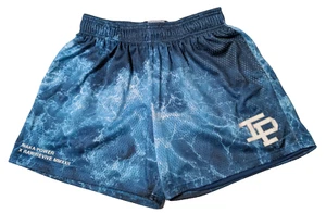 INAKA POWER Raw Revive MMXXII Herren Large türkis blau gefütterte Shorts - Bild 1 von 14