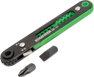 Controlador de trinquete ultra delgado ENGINEER DR-27 controlador de broca de trinquete offset - Imagen 1 de 5