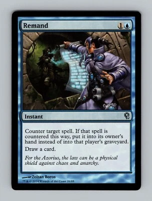 Remand - Duel Decks Jace Vs Vraska - Blue - Light Play - Magic The Gathering MTG - Image 1 of 2