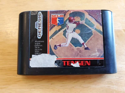 Sega Genesis - RBI Baseball 3 - (Tested & Working) MLB Sports Video Game - Image 1 of 3