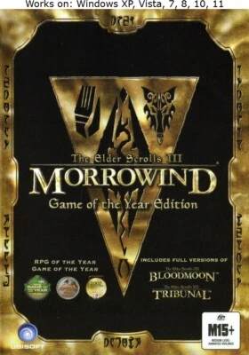 The Elder Scrolls III 3 Morrowind Edición Juego del Año PC Windows 10 11 GOTY Foto 1 de 2