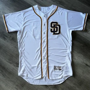 Team Issue 2016 San Diego Padres Jersey 50 Majestic Authentic Pro Cut Game #36 - Bild 1 von 7