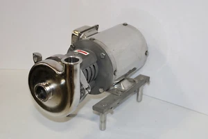 1-1/2" X 1-1/2" WRIGHTFLOW CENTRIFIGUAL PUMP 1/2HP WEG SHARK WASHDOWN MOTOR NEW - Picture 1 of 10