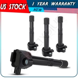 4 Ignition Coil Pack For 15-20 Acura TLX ILX 15-17 Honda CR-V Accord 2.4L L4 - Picture 1 of 12