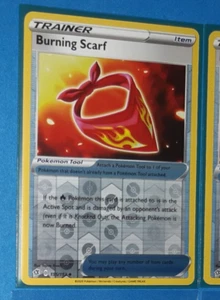 reverse holo Burning Scarf 155/192 Pokemon card Rebel Clash uncommon NM - Picture 1 of 1